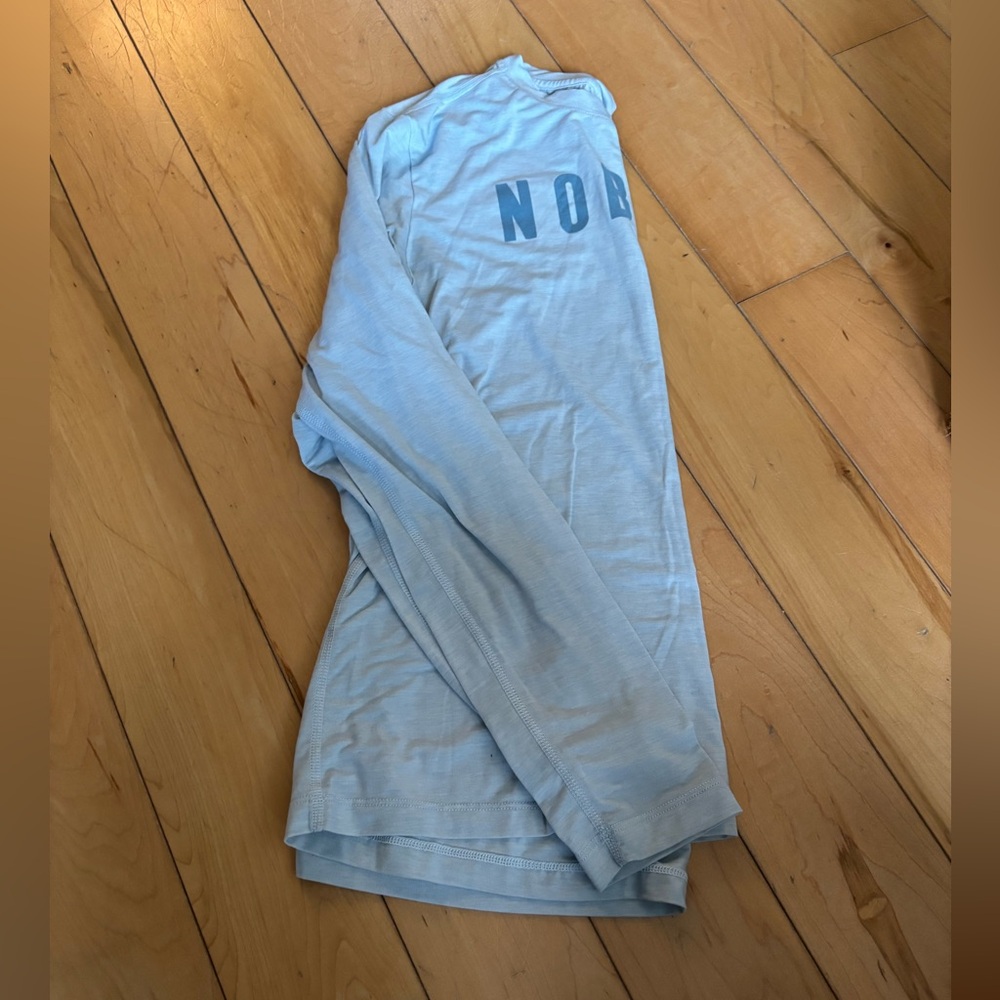 NOBULL Light Blue Long Sleeve Shirt
